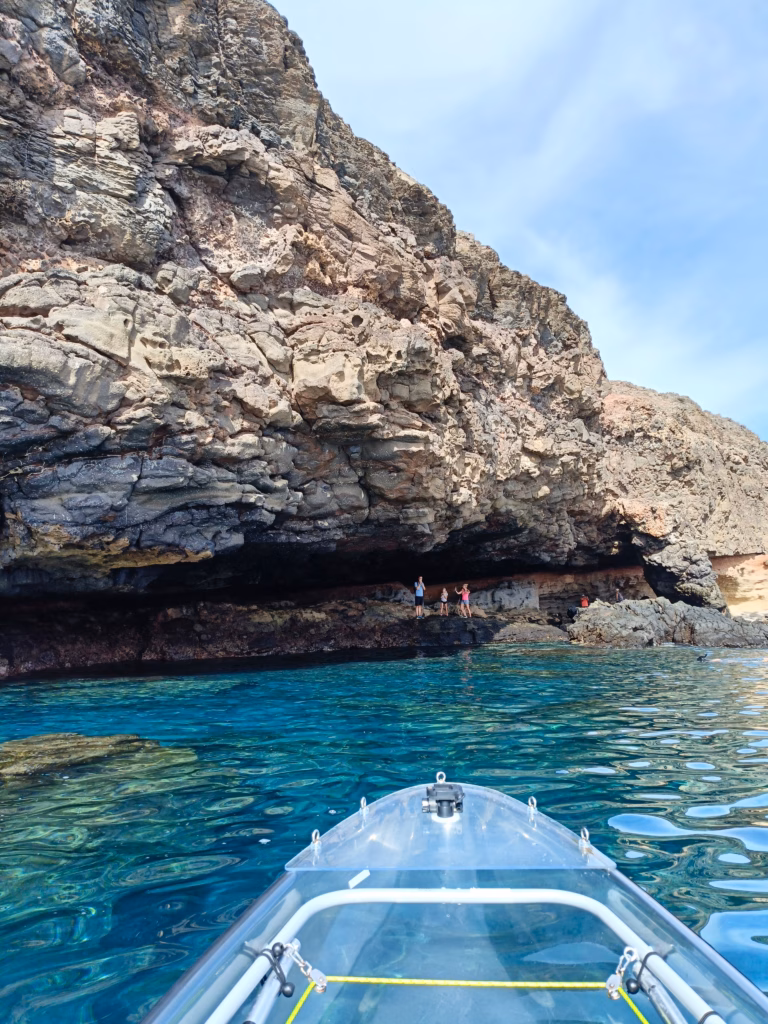Secret Caves Sailing with e-KayakCanarias